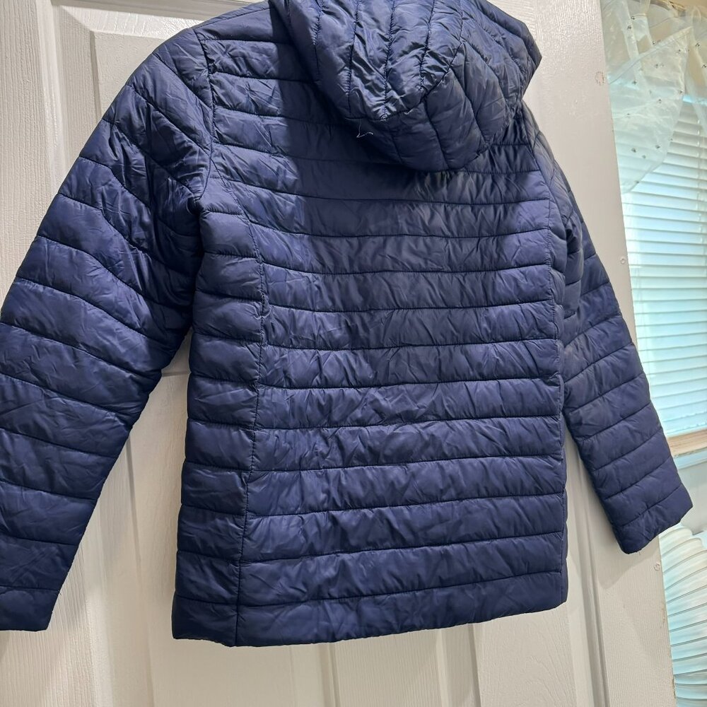 Lands End lightweight puff jacket for girls - Picture 2 of 5